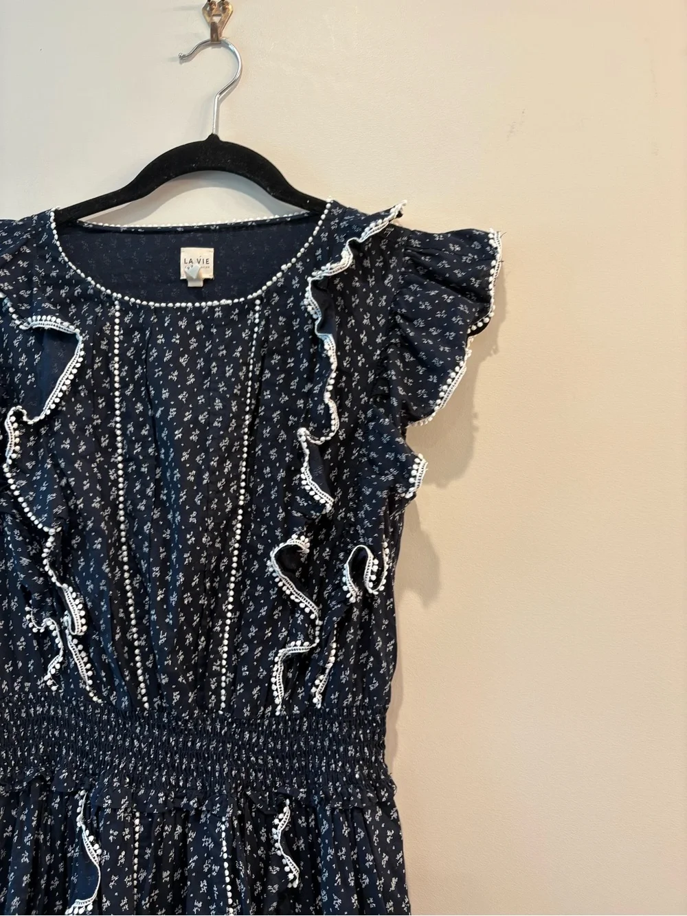 Rebecca Taylor La Vie Ruffle-Trim Mini Dress - Picture 5 of 8